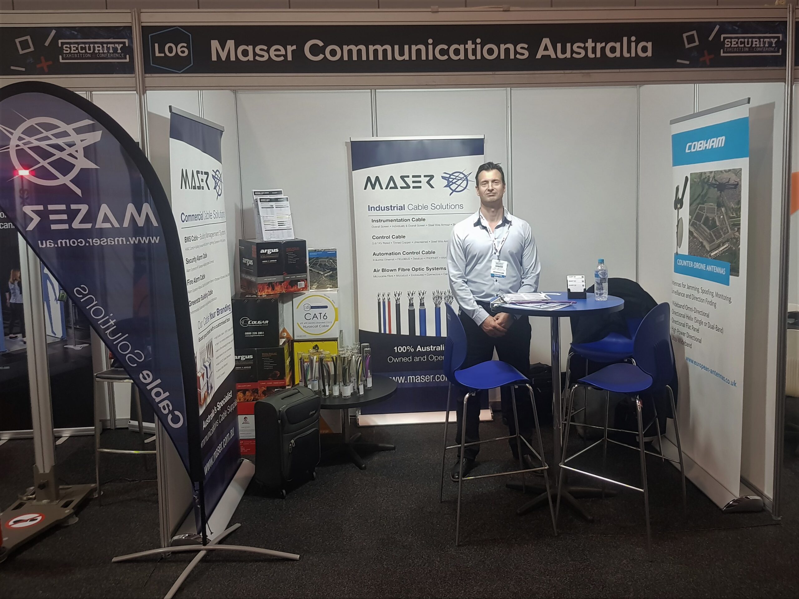 Maser at 2018 Security Exhibition & Conference