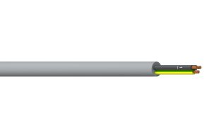 2C+E 0.75mm2 Unshielded PVC/PVC Flexible Control - Grey Sheath