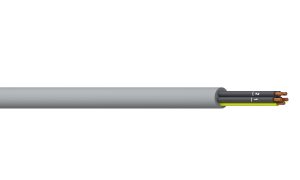 4C+E 0.75mm2 Unshielded PVC/PVC Flexible Control - Grey Sheath