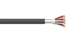 4 Triad 0.5mm2 Ind & Overall Foil PVC/PVC Dekoron® Instrumentation Cable - Black Sheath