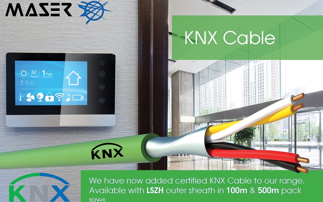 KNX Cable now in stock at Maser