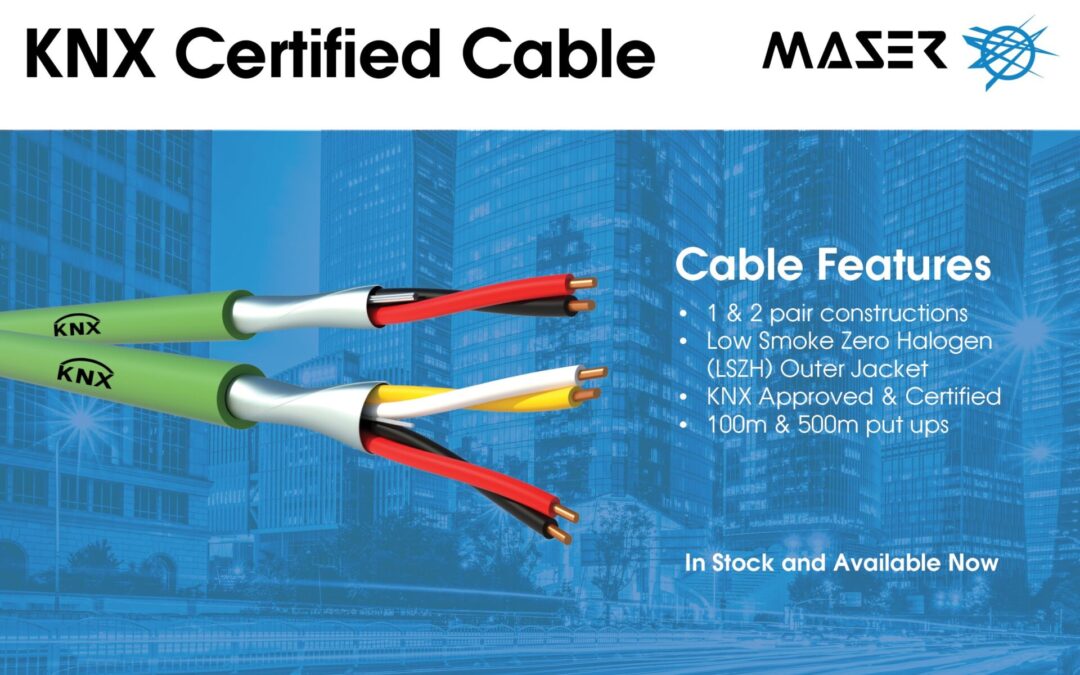 KNX Approved and Certified Cable available now