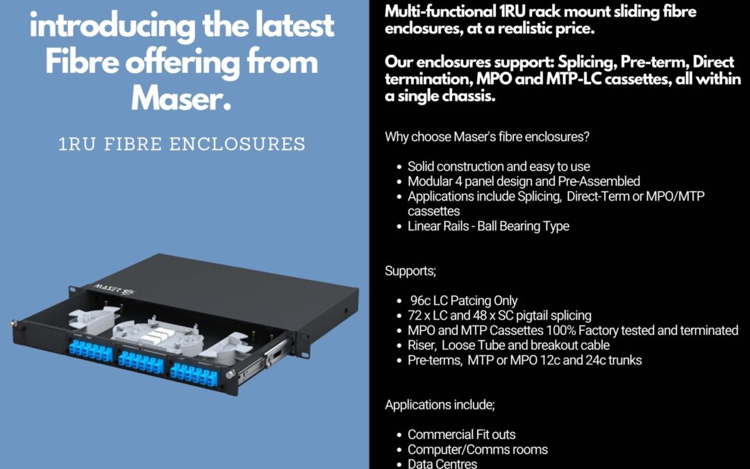 Introducing the latest Fibre offering from Maser