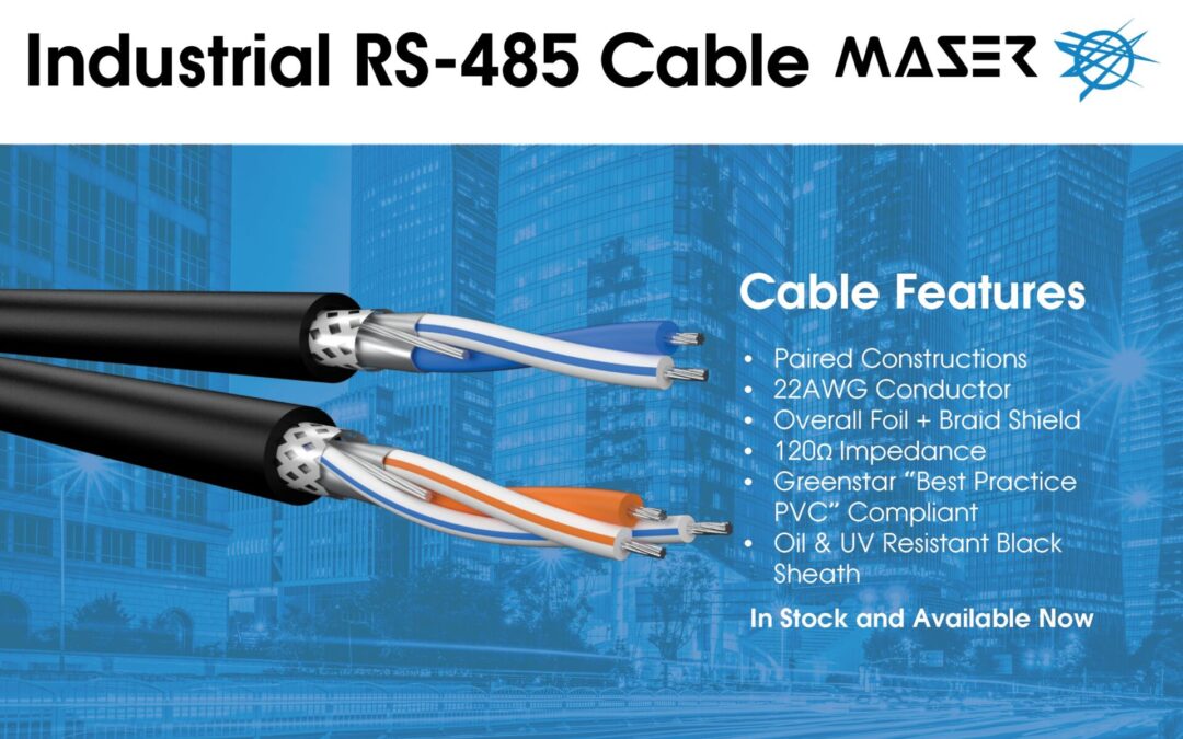 This months feature – our Industrial RS-485 Cable range
