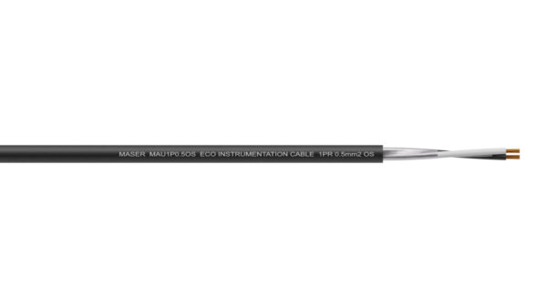 1PR 0.5mm2 Overall Screen PVC/PVC Eco Instrumentation Cable