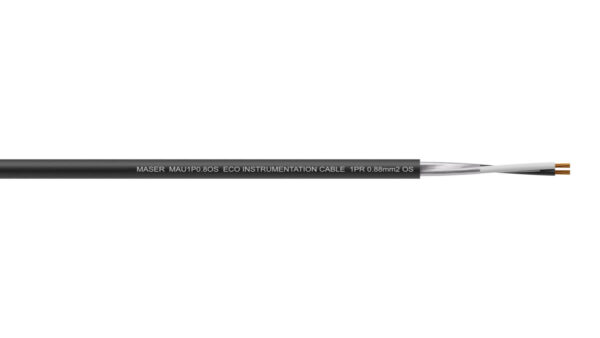 1PR 0.88mm2 Overall Screen PVC/PVC Eco Instrumentation Cable