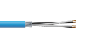 2 Pair 0.5mm2 Cu/PVC/OS/PVC Maser Instrumentation Cable - Blue Sheath