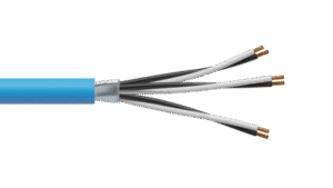 3 Pair 0.5mm2 Cu/PVC/OS/PVC Maser Instrumentation Cable - Blue Sheath