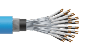 16 Pair 0.5mm2 Cu/PVC/ISOS/PVC/SWA/PVC Maser Instrumentation Cable - Blue Sheath