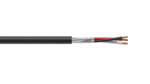 1 Triad 1.5mm2 Cu/PVC/OS/PVC Maser Instrumentation Cable - Black Sheath