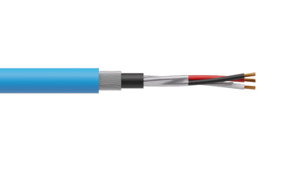 1 Triad 1.5mm2 Cu/PVC/OS/PVC/SWA/PVC Maser Instrumentation Cable - Blue Sheath