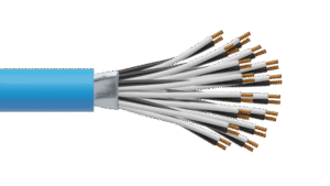 16 Pair 1.5mm2 Cu/PVC/OS/PVC Maser Instrumentation Cable - Blue Sheath