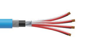 4 Triad 1.5mm2 Cu/PVC/OS/PVC/SWA/PVC Maser Instrumentation Cable - Blue Sheath