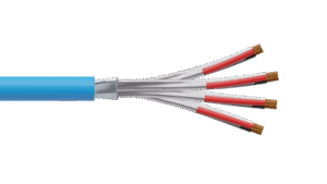 4 Triad 1.5mm2 Cu/PVC/ISOS/PVC Maser Instrumentation Cable - Blue Sheath