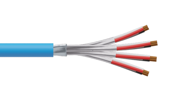 4 Triad 1.5mm2 Cu/PVC/ISOS/PVC Maser Instrumentation Cable - Blue Sheath