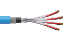 4 Triad 1.5mm2 Cu/PVC/ISOS/PVC/SWA/PVC Maser Instrumentation Cable - Blue Sheath