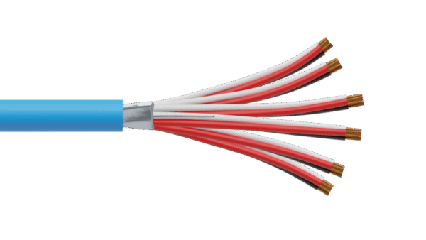 6 Triad 1.5mm2 Cu/PVC/OS/PVC Maser Instrumentation Cable - Blue Sheath