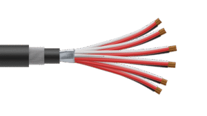 6 Triad 1.5mm2 Cu/PVC/OS/PVC/SWA/PVC Maser Instrumentation Cable - Black Sheath