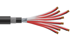 8 Triad 1.5mm2 Cu/PVC/OS/PVC/SWA/PVC Maser Instrumentation Cable - Black Sheath