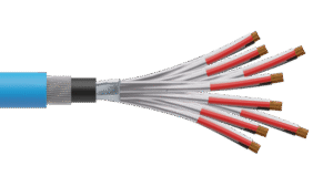 8 Triad 1.5mm2 Cu/PVC/ISOS/PVC/SWA/PVC Maser Instrumentation Cable - Blue Sheath