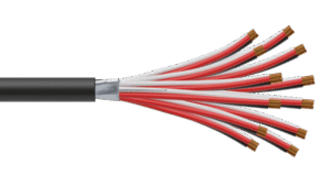 12 Triad 1.5mm2 Cu/PVC/OS/PVC Maser Instrumentation Cable - Black Sheath
