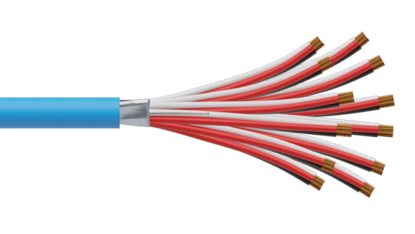 12 Triad 1.5mm2 Cu/PVC/OS/PVC Maser Instrumentation Cable - Blue Sheath