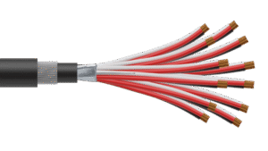 12 Triad 1.5mm2 Cu/PVC/OS/PVC/SWA/PVC Maser Instrumentation Cable - Black Sheath