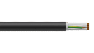 20C+E 2.5mm2 Cu/PVC/PVC 0.6/1kV Control Cable - Black Sheath