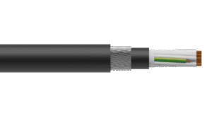 25C+E 1.5mm2 Cu/PVC/PVC/SWA/PVC 0.6/1kV Control Cable - Black Sheath