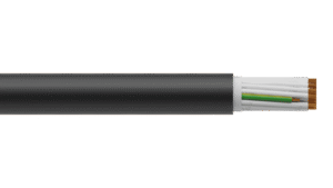 30C+E 2.5mm2 Cu/PVC/PVC 0.6/1kV Control Cable - Black Sheath