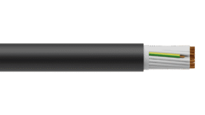 40C+E 2.5mm2 Cu/PVC/PVC 0.6/1kV Control Cable - Black Sheath