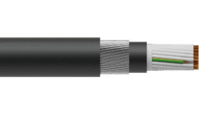 50C+E 2.5mm2 Cu/PVC/PVC/SWA/PVC 0.6/1kV Control Cable - Black Sheath