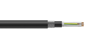 8C+E 1.5mm2 Cu/PVC/PVC/SWA/PVC 0.6/1kV Control Cable - Black Sheath