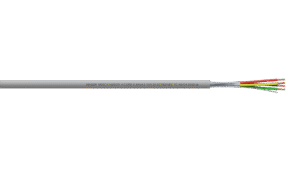 4C 0.44mm2 14/0.20 Overall Screen PVC/PVC Security Cable