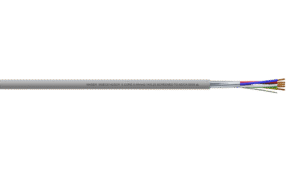 6C 0.44mm2 14/0.20 Overall Screen PVC/PVC Security Cable
