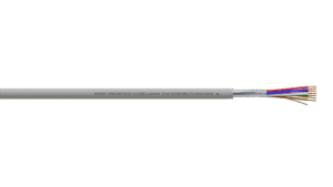 8C 0.22mm2 7/0.20 Overall Screen PVC/PVC Security Cable