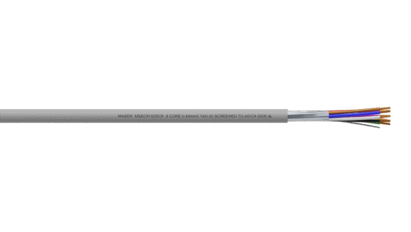 8C 0.44mm2 14/0.20 Overall Screen PVC/PVC Security Cable