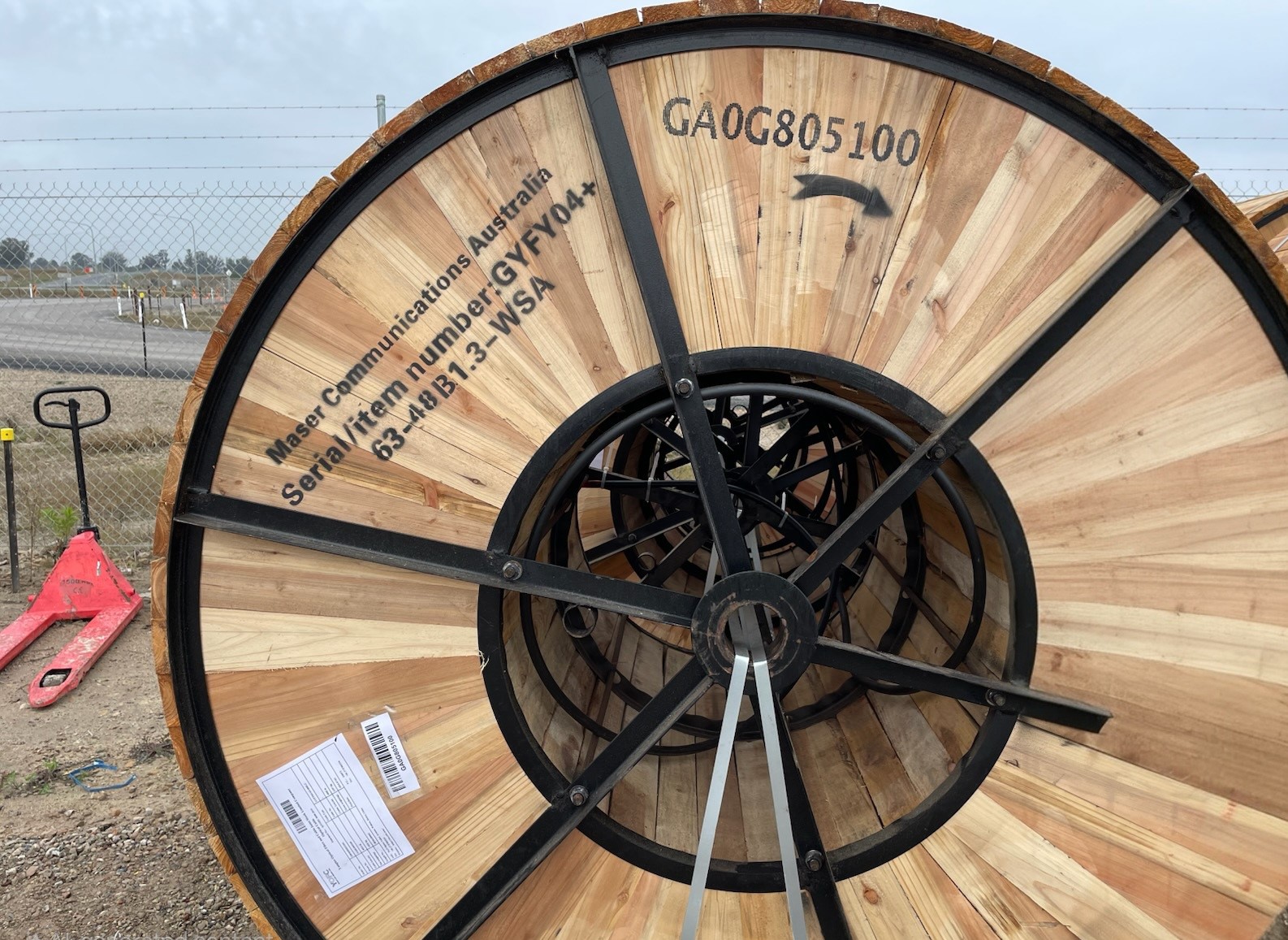 Maser supply Optical Fibre Cables to major infrastructure projects
