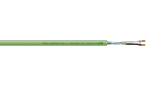 2PR 0.8mm Overall Foil Shield KNX Cable - Green LSZH