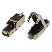 Cat 6/6a Tool-less Field Termination RJ45 Plug