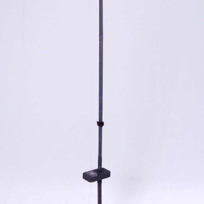 Blade style antenna with gooseneck operating from 30 - 88 MHz with GPS