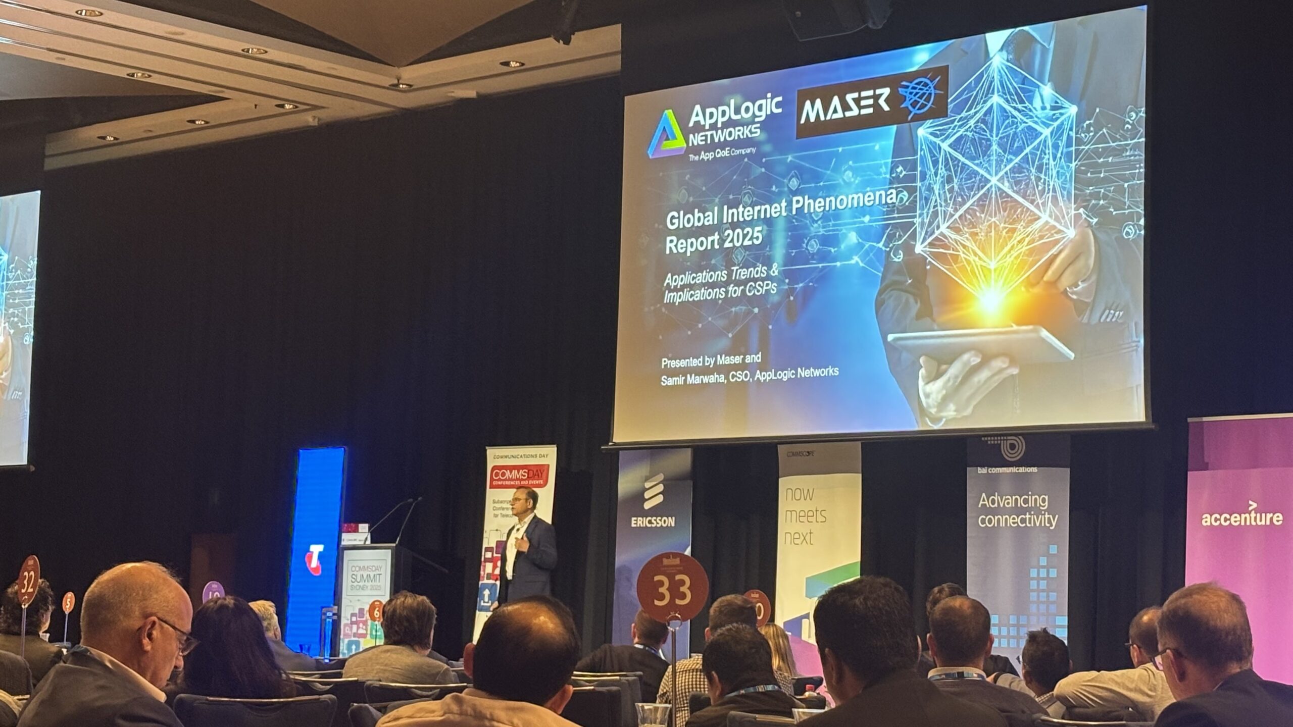 Maser present at 2025 Commsday Summit