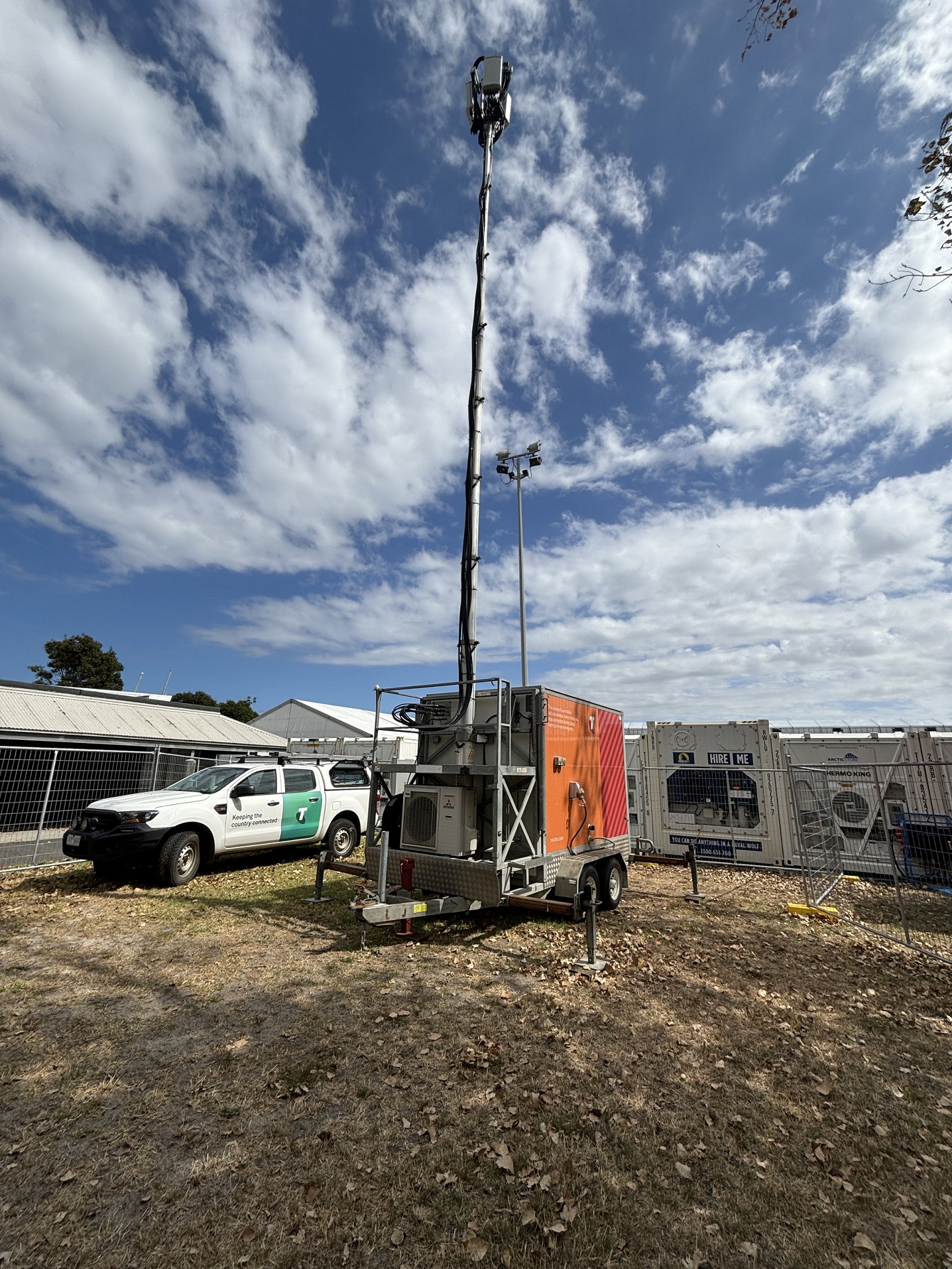 Maser Facilitates Telstra’s COW Fleet Upgrade with Alpha Wireless Antennas