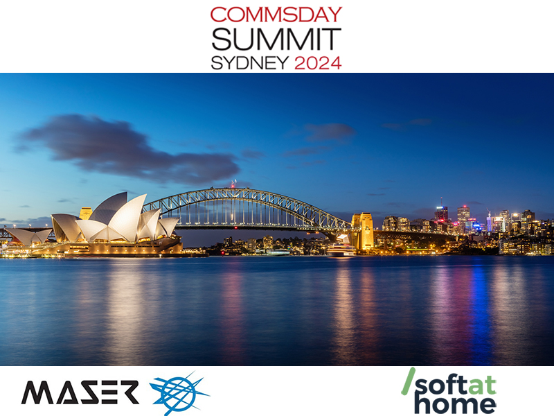SoftAtHome visit Australia for 2024 Commsday Summit